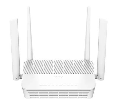 Cudy WR3000S AX3000 Gigabit Wi-Fi 6 Mesh Router 2402Mbps at 5GHz + 574Mbps at 2.4GHz, 5 x 10/100/1000Mbps Ports