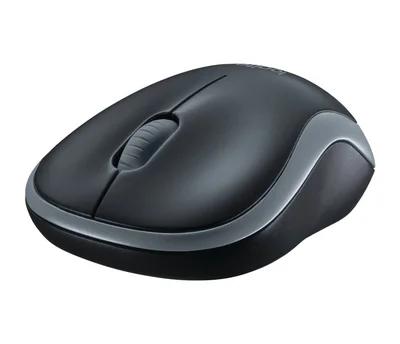 Мишка Logitech M185 безжична оптична сензор 1000 dpi сива