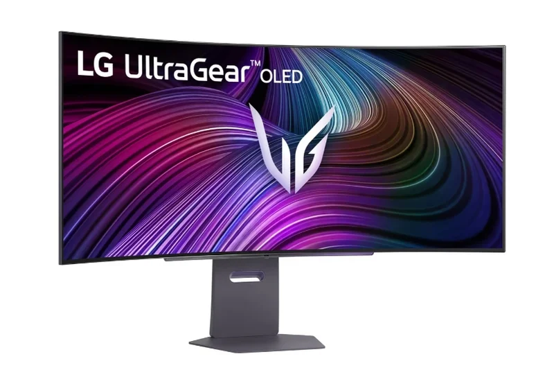 LG 45GX90SA-B, 44.5", OLED UltraGear 21:9 Curved Smart, 0.03 ms, WQHD (3440x1440), 240Hz, HDR 400, 1500000:1, 250 cd/m2, DCI-P3 98.5%, VRR, Free-sync, G-Sync, USB-C, PD 65W, HDMI, DP, PBP, Speakers 7W x2, Bluetooth, LG Switch, Height, Swivel, Tilt, Black