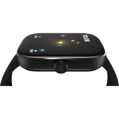 HiFuture Lume Pro Black Coffee, 1.85 " AMOLED, Always on Display, Powered by Dual Core, Aerospace-Grade Ultra Light Aluminum Frame, Bluetooth Call, 3D User Interface, 1ATM Waterproof, 24/7 True Heart Rate & Blood Oxygen Sensor, 100+ Sports Mode, Up to 7d