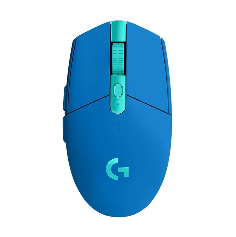 Гейминг мишка Logitech – G305 LIGHTSPEED, безжична, 12000 dpi, 6 бутона, синя