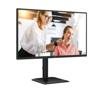 AOC Q27E4CV, 27" IPS WLED, 2560x1440@120Hz, 4ms GtG, 1ms MPRT, 350cd m/2, 1500:1, 50M:1 DCR, Adaptive Sync, FlickerFree, Anti-Blue light, 2Wx2, Tilt, Height Adjust, Pivot, Swivel, HDMI, DP, USB hub, RJ45