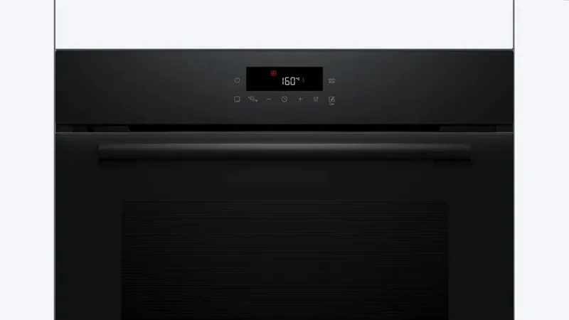 Bosch HBA572BB4, SER2, Oven A+, Pyro+Hydro, 6 HM, AutoPilot 10, full touch control, glass panel, black/black