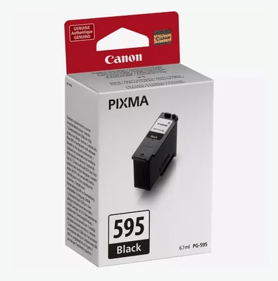 Мастило Canon PG-595XL Black за PIXMA TS7550i/TS6550i/TS4150i, 9.7 ml, до 300 стр.