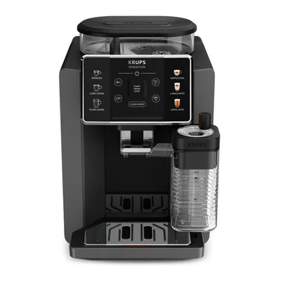 Кафемашина KRUPS EA912HF0 автоматична, 15 bar, 1450 W, 1.7 л, черна