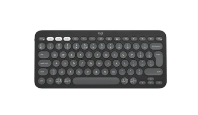 Logitech Pebble Keys 2 K380s - TONAL GRAPHITE - US INT'L - BT - N/A - INTNL-973 - UNIVERSAL