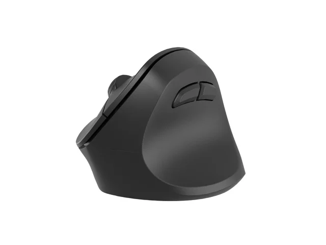 Мишка вертикална NATEC Crake 2, безжична, Bluetooth 5.2 + 2.4GHz, 2400 dpi, 6 бутона, оптична, дясна ръка, черна