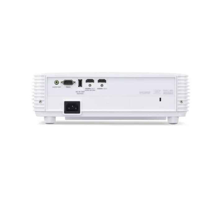 Acer Projector HL6521G, DLP, Laser, FHD (1920x1080), 4000 ANSI Lumens, 3 500 000:1, 1.1x, HDMI 2x2.0, DC Out (5V/1.5A, USB-A), USB (Type-A), RS232, Audio Out, Speaker 10W, Bag, 3.3kg, 2Y, White
