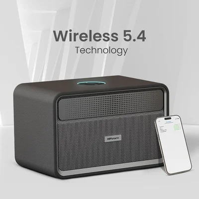 Безжична тонколона HiFuture Passion X – Black, 100W, Bluetooth 5.4, 8000mAh батерия, двулентова система