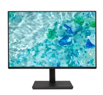 Acer Vero B247YGbmiprx, 23.8" FHD (1920x1080), IPS, 120Hz, 100M:1, 250nits, 4ms (GTG), 99% sRGB, HDMI, VGA, DP, Audio In/Out, Flicker-Less, BlueLightShield, ZeroFrame, Speakers 2x2W, ERGOstand, TUV, Energy Class C, VESA, Black, 3Y