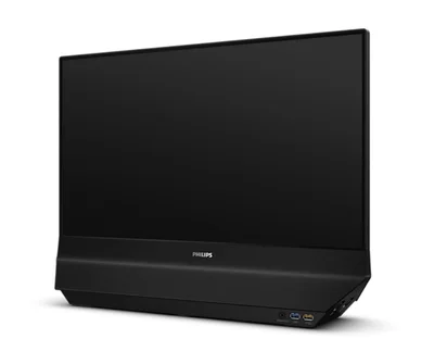 Монитор Philips 24B2D5300/00 23.8" IPS FHD 120Hz двустранен, Adaptive-Sync, USB-C, черен