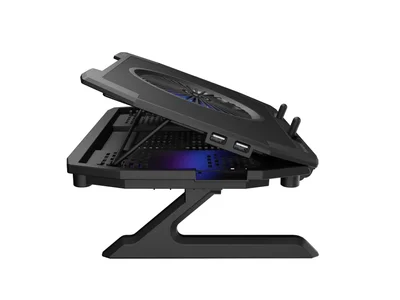 Охлаждаща подложка за лаптоп Genesis Oxid 850, 15.6"-17.3", 5 вентилатора, LED подсветка