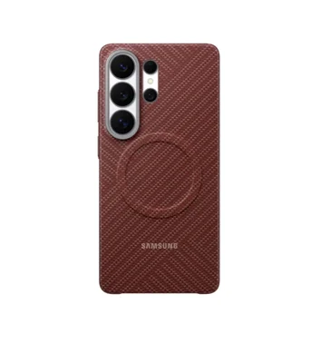 Калъф Samsung S26 Ultra Carbon Magnet, червен, 6.9"
