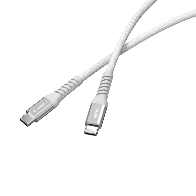 Verbatim Sync & Charge USB-C to USB-C 60W Magnetic 120 cm - Grey