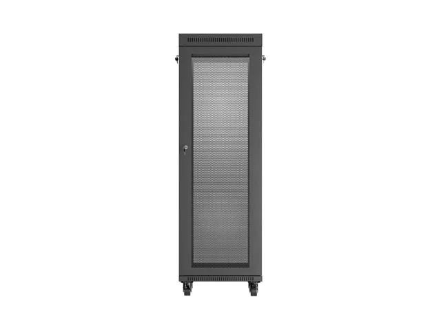 Lanberg rack cabinet 19" free-standing 37U/600X600 (FLAT PACK) with mesh door LCD black