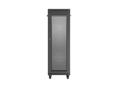 Lanberg rack cabinet 19" free-standing 37U/600X600 (FLAT PACK) with mesh door LCD black