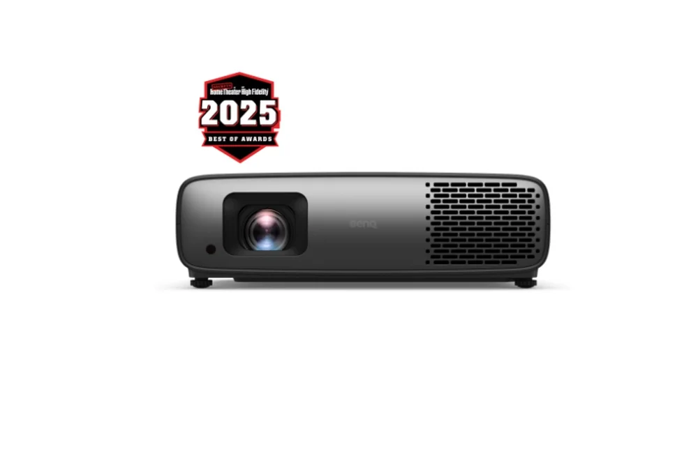 BenQ W4100i Home Cinema Projector, 4K UHD (3840x2160), 3200 ANSI lumens, 1.3x, 1.15~1.50 Throw Ratio, Vertical Keystone, AI Cinema, CinematicColor, Bluetooth 5.0, HDMIx3, USBx2, RS232, 5W Speaker, Dolby Atmos, Android, WiFi, 6.1kg, Black