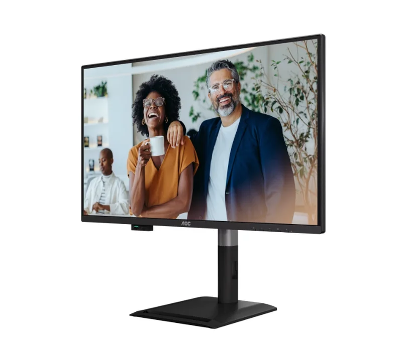 AOC Q27P4CV, 27" IPS WLED, 2560x1440@120Hz, 4ms GtG, 350cd m/2, 1500:1, 50M:1 DCR, Adaptive Sync, FlickerFree, Anti-Blue Light, 2Wx2, Tilt, Height Adjust, Pivot, Swivel, HDMI, DP, USB hub, RJ45