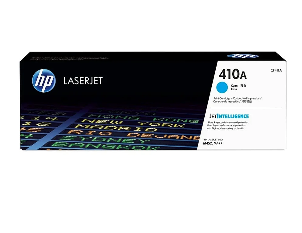 Тонер касета HP 410A CF411A Cyan