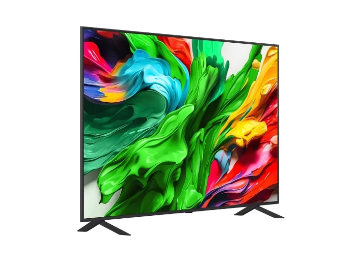 LG 75QNED85A3C, 75" 4K QNED HDR Smart TV, 3840x2160, 120Hz Native (VRR 144Hz), DVB-T2/C/S2, ?8 AI, HDR 10 PRO, webOS 25 ThinQ, 4K Upscaling, WiFi 6, Dolby Vision, FreeSync, Google Cast, Bluetooth 5.3, AirPlay 2, LAN, CI, HDMI, SPDIF, 2 pole Stand