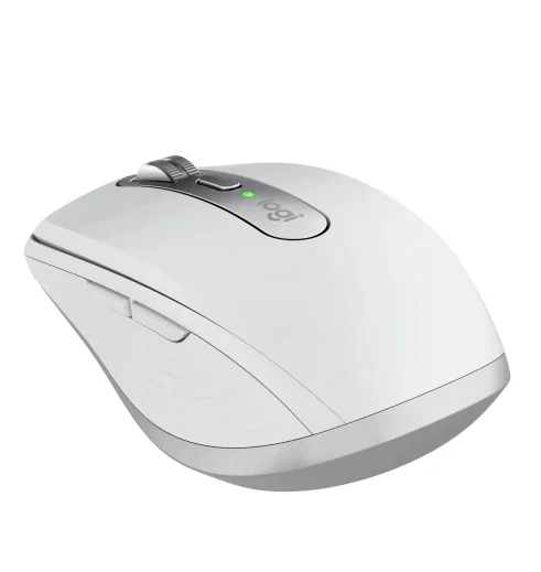 Мишка Logitech – MX Anywhere 3S for Mac, безжична, Pale Grey