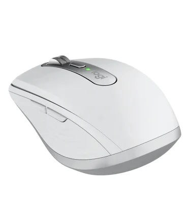 Мишка Logitech – MX Anywhere 3S for Mac, безжична, Pale Grey