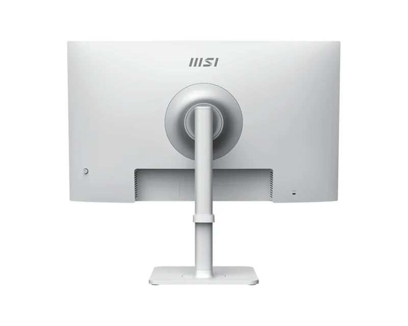 MSI Modern MD272UPSW, 27", 4ms, IPS, 3840x2160 (UHD), 16:9, Flat, Smart Google TV, Remote Control, HDR Ready, 300 nits, 1000:1, DP(1.4a), HDMI2.0b, TypeC DP alt. w/PD (65W), 2xUSB (2.0), LAN, WiFi 5, BT 5, Dolby Audio 2x3W, Pivot, Heigh Adj., White, 6.3k