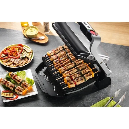Контактен грил TEFAL Optigrill Initial GC706D34 2000W, сваляеми плочи
