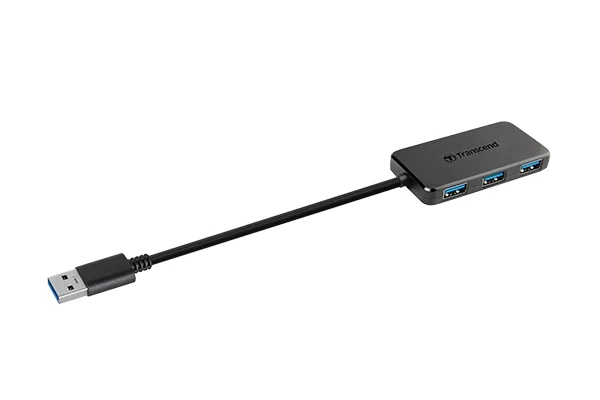 USB хъб Transcend – 4 порта, USB 3.1 Gen 1