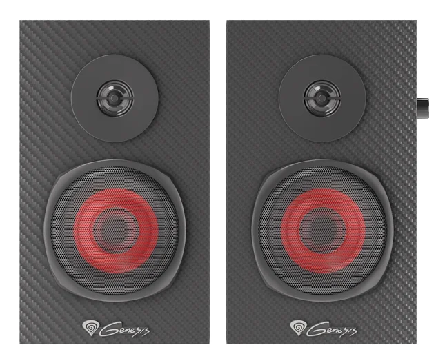 Тонколони Genesis Helium 200 2.0, 20W, дървена конструкция, черни