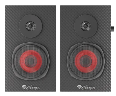Тонколони Genesis Helium 200 2.0, 20W, дървена конструкция, черни