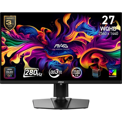 Монитор MSI MAG 271QP QD-OLED 27" 2560x1440 280Hz OLED