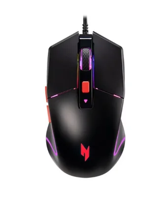 Acer Nitro Mouse NMW100 Black, Up to 7200 dpi, Wired, 6 buttons, Retail Pack