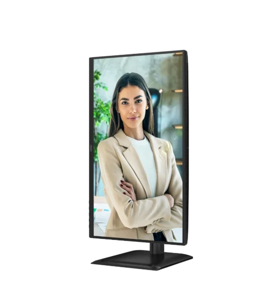 AOC 24P4CV, 23.8" IPS WLED, 1920x1080@120Hz, 4ms GtG, 300cd m/2, 1500:1, 50M:1 DCR, Adaptive Sync, FlickerFree, Anti-Blue Light, 2Wx2, Tilt, Height Adjust, Pivot, Swivel, HDMI, DP, USB hub, RJ45