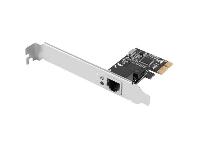 Мрежова карта Lanberg PCI Express гигабитова RTL8111C low profile