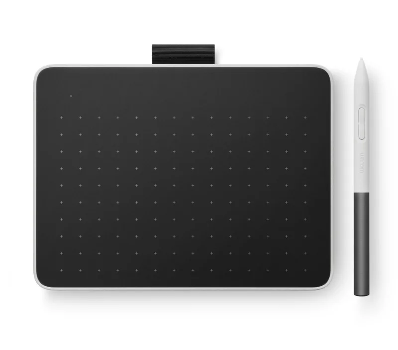 Графичен таблет Wacom One Small, 2540 lpi, 4096 нива на натиск, USB, Bluetooth, бял