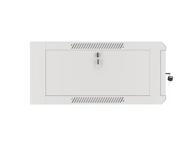 Lanberg rack cabinet 19" wall-mounted 4U 600 fast assembly (flat pack) grey