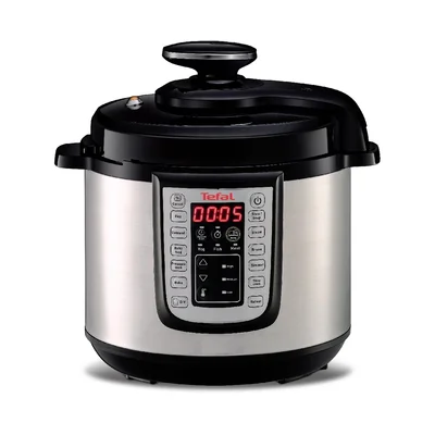 Мултикукър Tefal CY505EE0 6л, 1200W, с 25 автоматични програми, сребрист