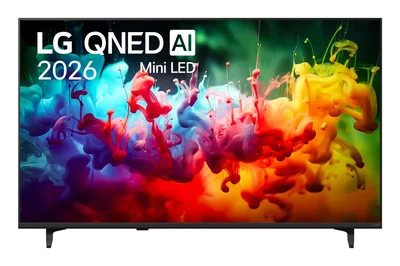 LG 43QNED70B3C, 43" 4K QNED MiniLED Smart TV, 3840x2160, DVB-T2/C/S2, Alpha 7 AI Processor, HDR10 / HLG, webOS 26 ThinQ, VRR / ALLM / HGiG, 4K Super Upscaling, WiFi 5, Bluetooth 5.3, AirPlay 2, LAN, CI, HDMI, AI Sound Pro, Google Cast, 2 pole Stand