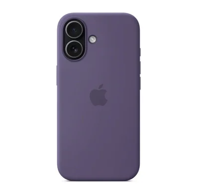 Калъф силиконов Apple iPhone 17 с MagSafe, Purple Fog