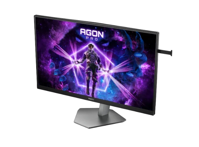 AOC AG276FK, 27" Fast IPS WLED, 1920x1080@520Hz, 0.5ms GtG, 0.3ms MPRT, 400cd m/2, 1000:1, 80M:1 DCR, Adaptive Sync, FlickerFree, Low Blue Light, 5Wx 2, Tilt, Height Adjust, Pivot, Swivel, 2xHDMI, 2xDP, USB hub