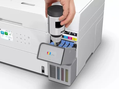 Мастилоструйно мултифункционално устройство Epson EcoTank L6376 бял