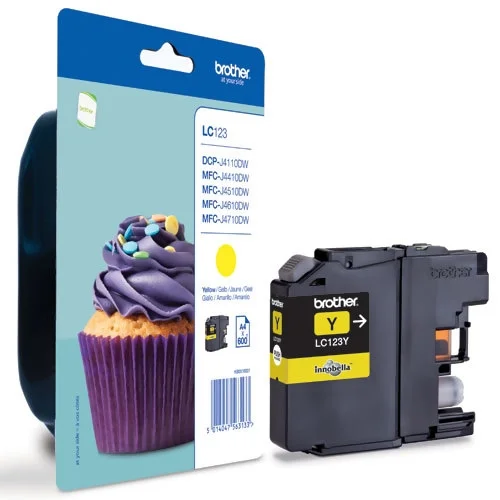 BROTHER LC123Y Ink yellow