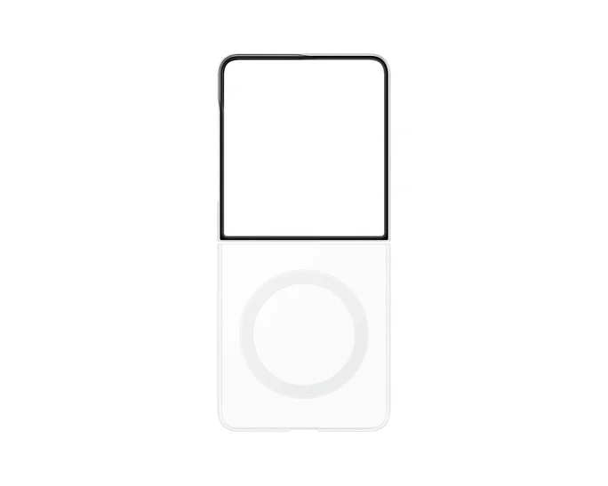 Samsung Flip 8 Clear Magnet Case Transparent