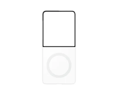 Samsung Flip 8 Clear Magnet Case Transparent