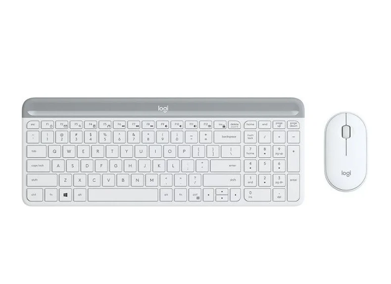 LOGITECH MK470 Slim Wireless Combo - OFF-WHITE - US INT'L