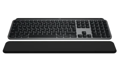 Комплект клавиатура и мишка Logitech MX Keys S Combo за Mac, Space Grey, безжичен, US English