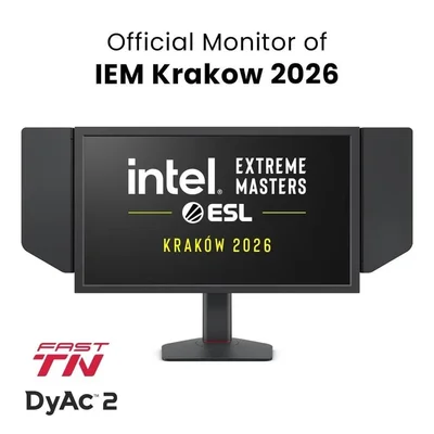 Монитор BenQ ZOWIE XL2586X+, 24.1" FHD 600Hz TN (черен)