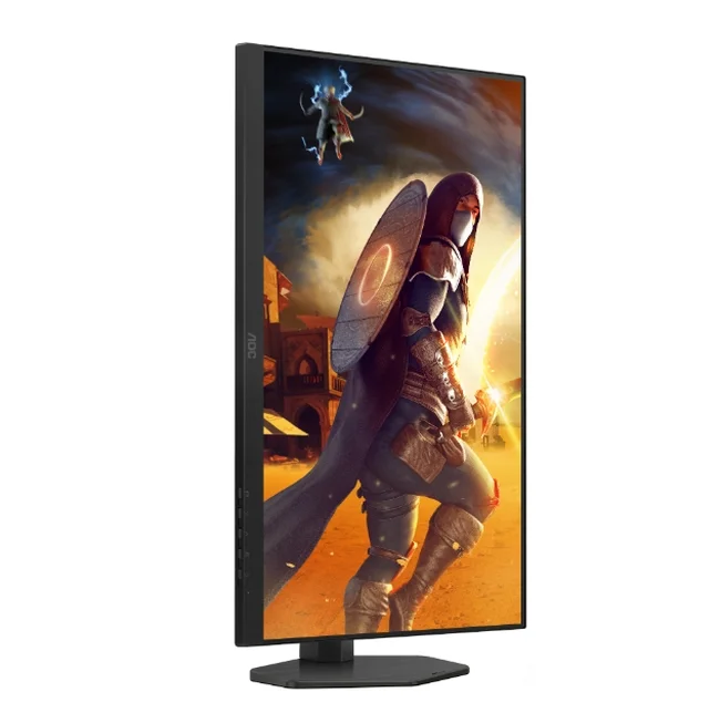 AOC Q27G4SRU, 27" Fast IPS WLED, 2560x1440@320Hz, 1ms GtG, 0.3ms MPRT, 450cd m2, 1000:1, Adaptive Sync, FlickerFree, Low Blue Light,  2Wx2, Tilt, Height Adjust, Pivot, Swivel, 2xHDMI, DP, USB hub