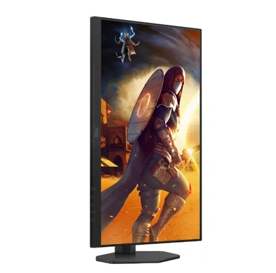 AOC Q27G4SRU, 27" Fast IPS WLED, 2560x1440@320Hz, 1ms GtG, 0.3ms MPRT, 450cd m2, 1000:1, Adaptive Sync, FlickerFree, Low Blue Light,  2Wx2, Tilt, Height Adjust, Pivot, Swivel, 2xHDMI, DP, USB hub